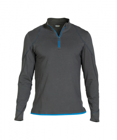 [00544030-0001] SONIC T-Shirt Langarm von Dassy (grau/blau, 4XL)