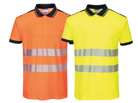 [00580112-0009] T180 Hi-Vis Poloshirt Vision PW3 (gelb, L)
