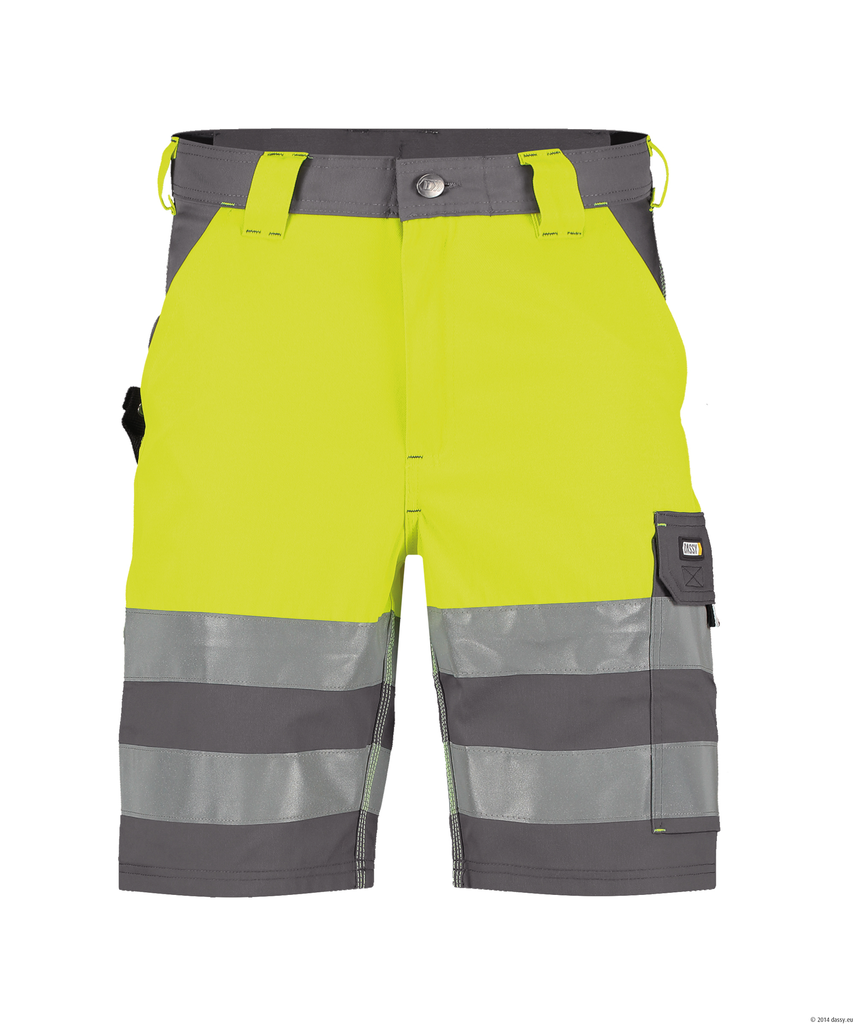[00565285-0040] VENNA Warn-Bermudashort von Dassy (gelb/anthrazit, 42)