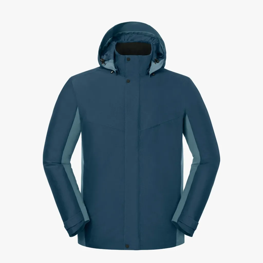 Regenzeit Wetterschutzjacke 7522 von Schöffel Pro (blau, 3XL)