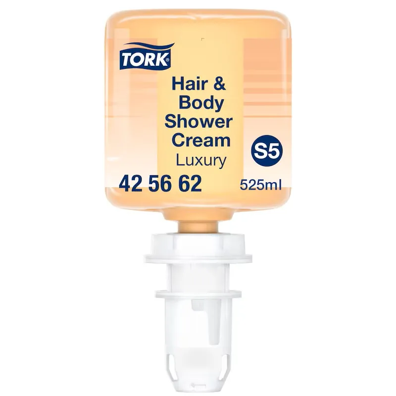 Tork Mini luxeriöse Hair & Body Duschcreme S5 8x525ml