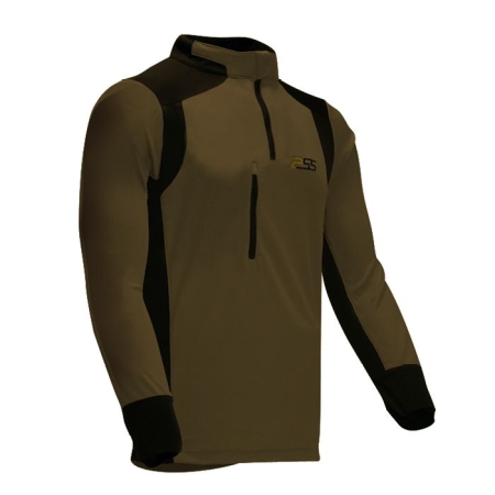 Funktionsshirt X-treme Skin LA oliv von PSS