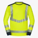 Warnheld T-Shirt langarm PES Schöffel-Pro