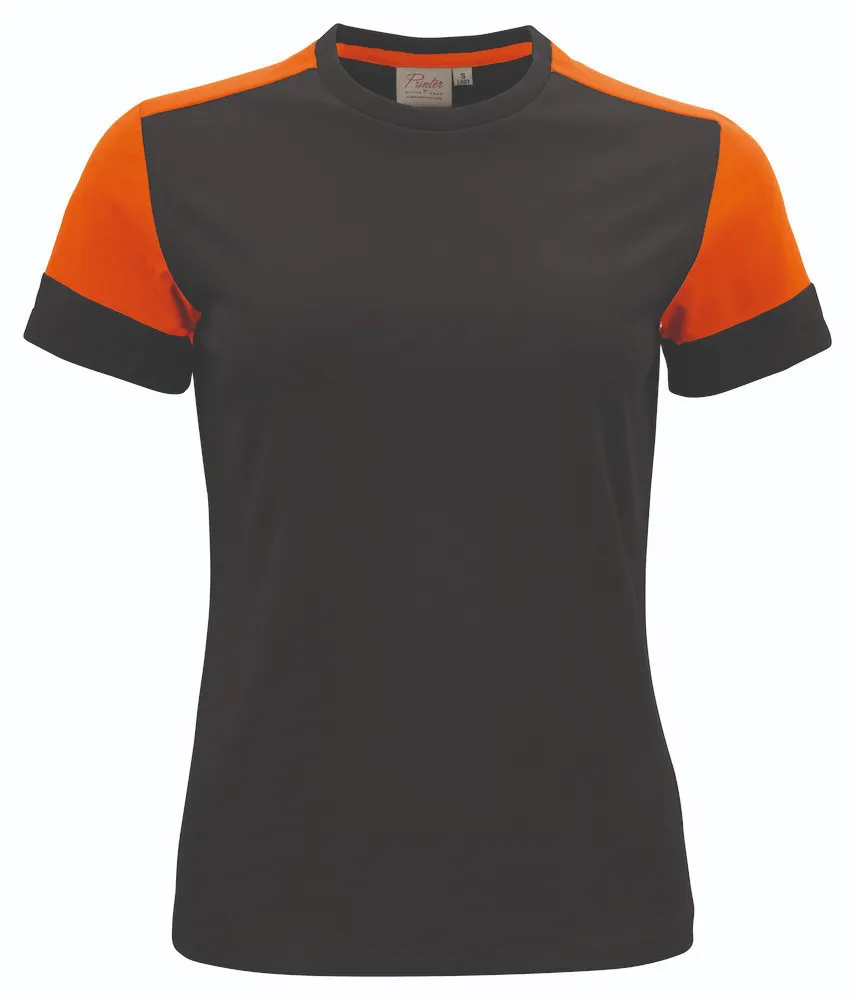 PRIME Damen T-Shirt zweifärbig von Printer